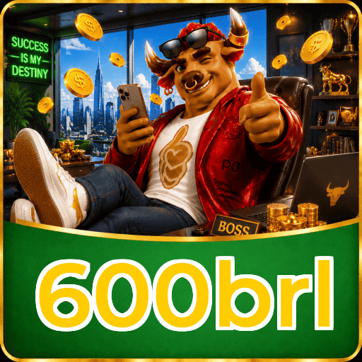 600brl Logo - Bônus de Cadastro